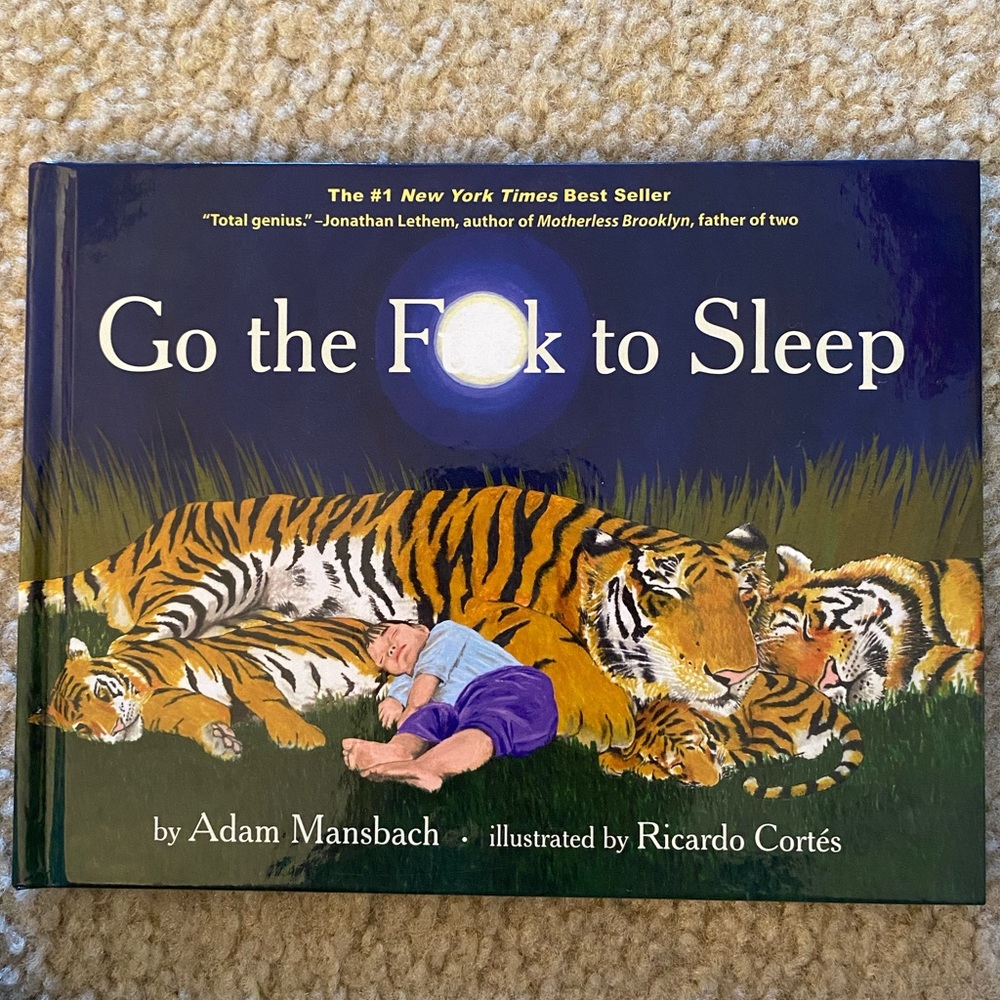 Go the F to Sleep Book